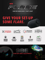 CBE Flare rechargeable sight light