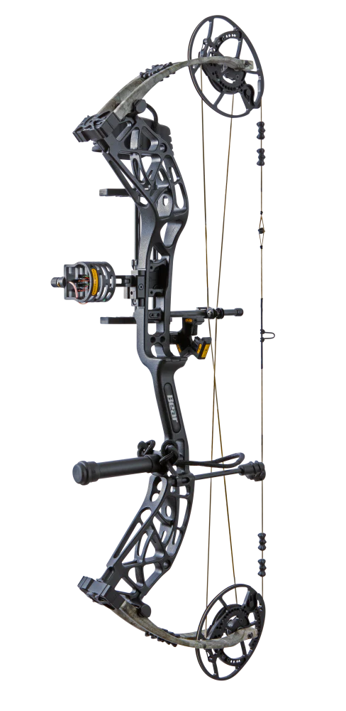 Bear Whitetail INT RTH Compound Hunting Bow Package Blk / Whitetail 70 ...