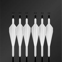 ULTRAVIEW UV 1K Fletched Arrows 6 Pk 250 Spine